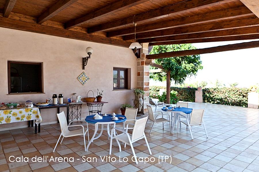Bed and Breakfast Cala Dell'Arena Macari Exterior foto